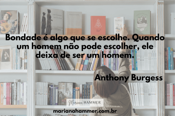 Citação do livro Laranja Mecânica - 2