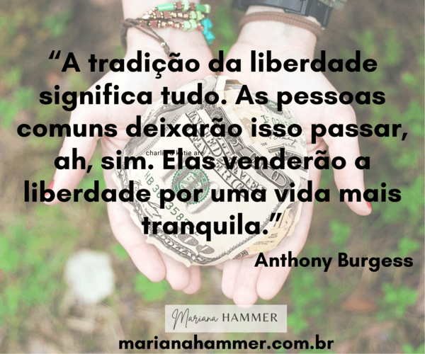 Citação do livro Laranja Mecânica - 3